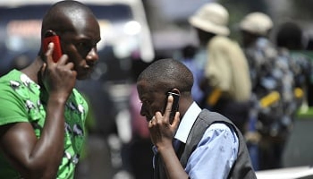 Airtel est le premier opérateur mobile du Burkina Faso avec 38% de parts de marché. © Simon Maina/AFP