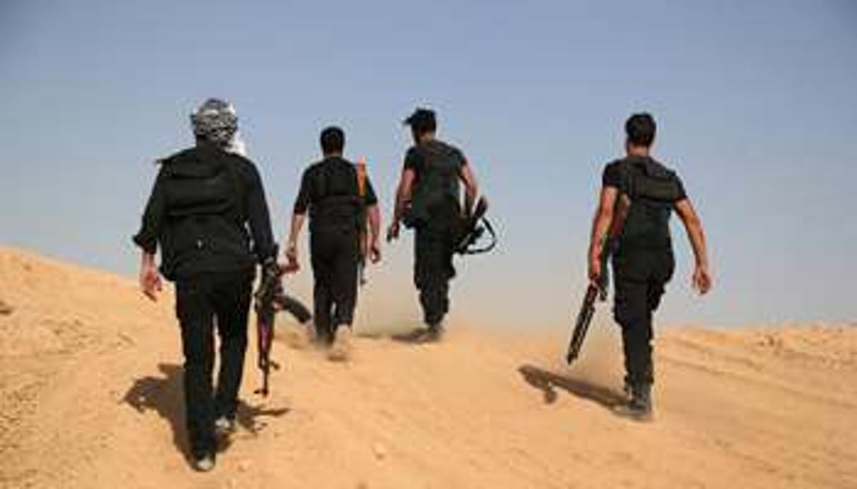 Des rebelles syriens dans la région de Raqqa, le 1er juillet 2013. © AFP
