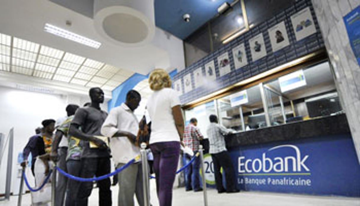 Le groupe Ecobank est présent dans 35 pays d’Afrique subsaharienne. © Olivier/JA