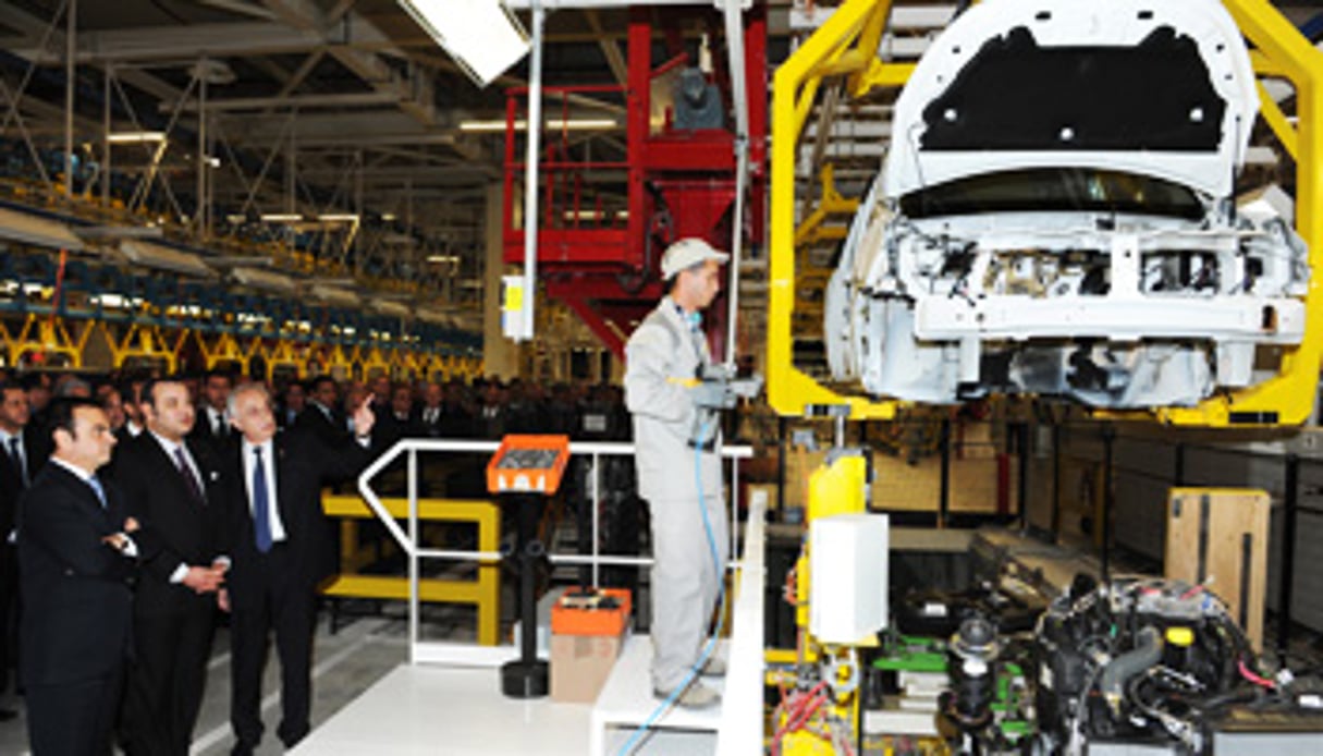 Au Maroc, Renault a obtenu de l’État le financement de la création d’un Institut de formation spécialisé dans les métiers de l’industrie automobile. © AFP