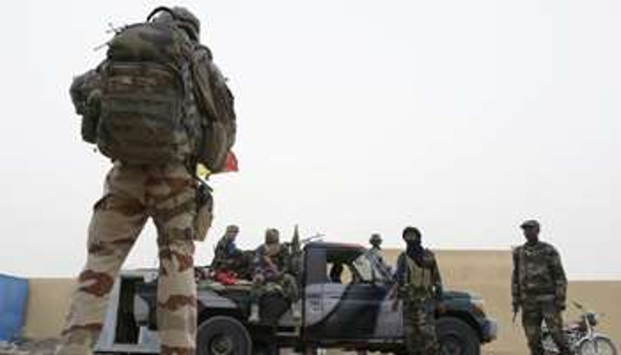 Des soldats français le 27 juillet 2013 à Kidal au Mali. © AFP