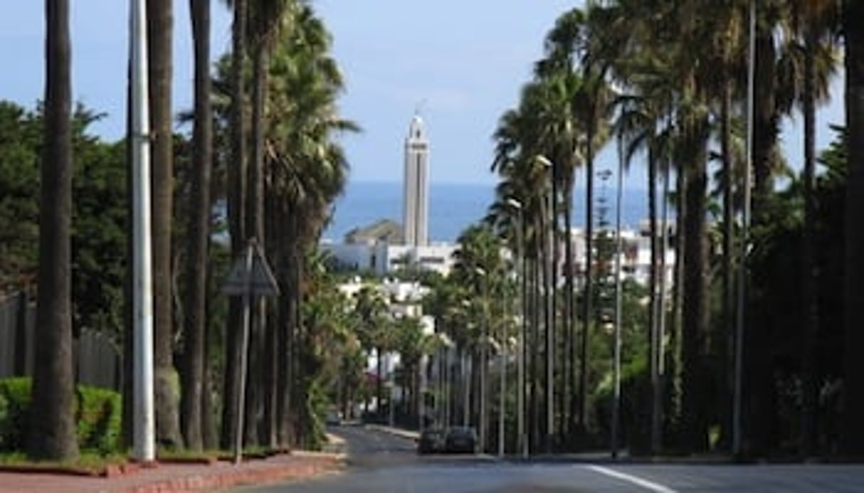 Vue sur le boulevard du Lido, dans le quartier d’Anfa, à Casablanca, au Maroc. © Othmanlah/Wiki Commons