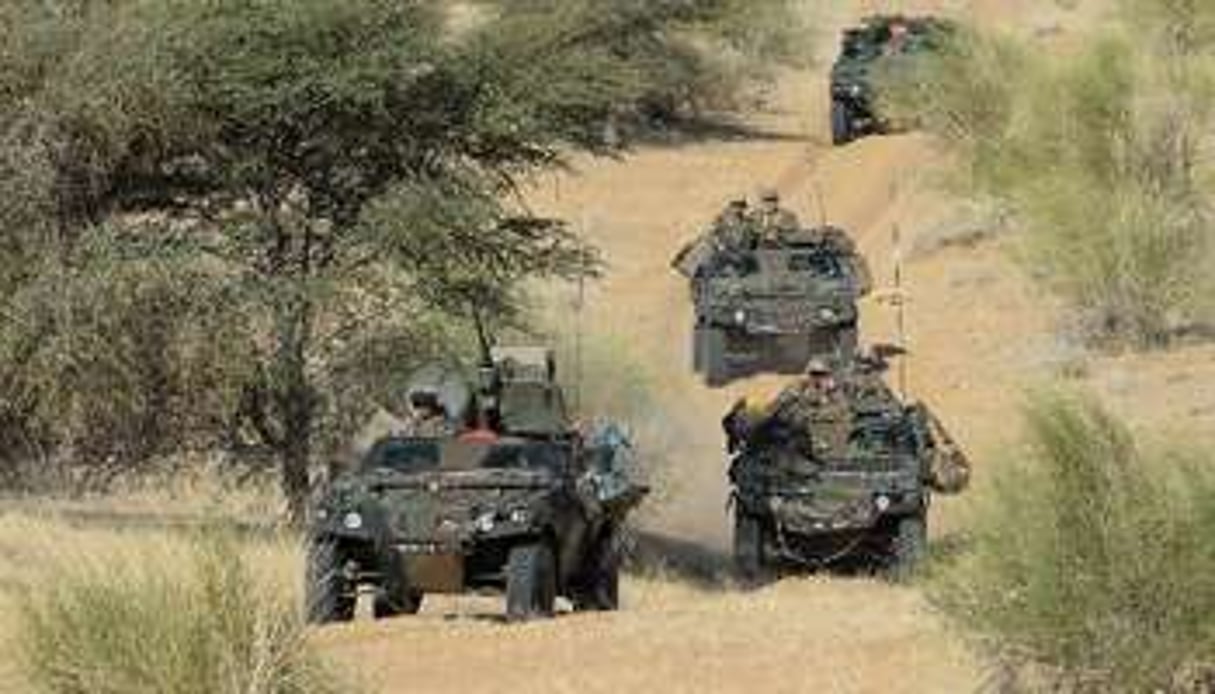 Un convoi de militaires français au Mali. © AFP
