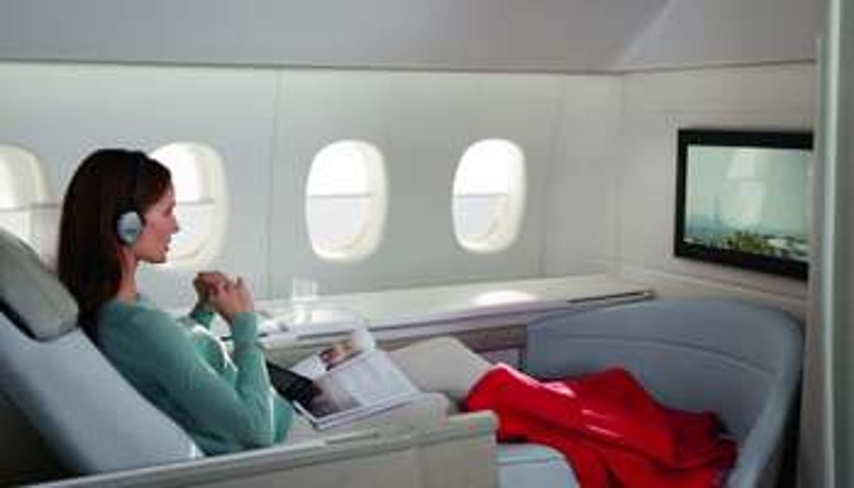 Cette nouvelle Première classe à nécessité un investissement de 50 millions d’euros. © Air France