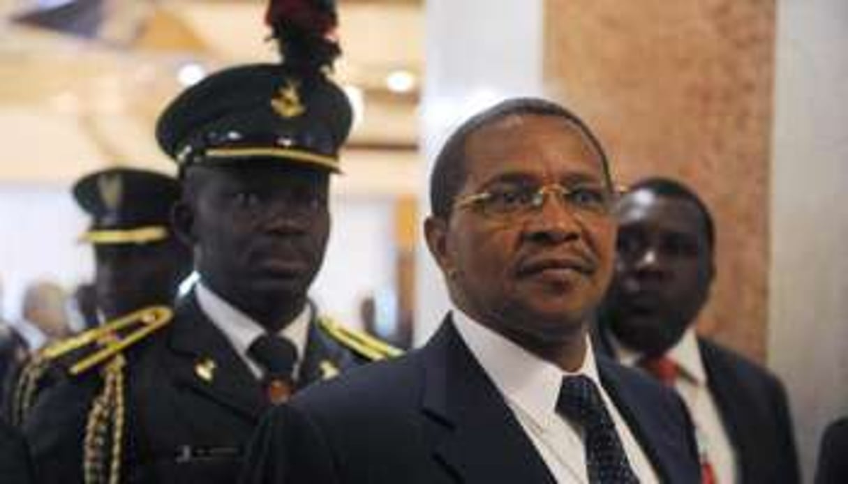 Le président tanzanien Jakaya Kikwete à Abuja le 8 mai 2014. © AFP