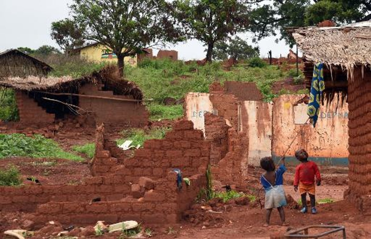 Centrafrique: à la mine d’or de Gaga, on tue pour des paillettes © AFP