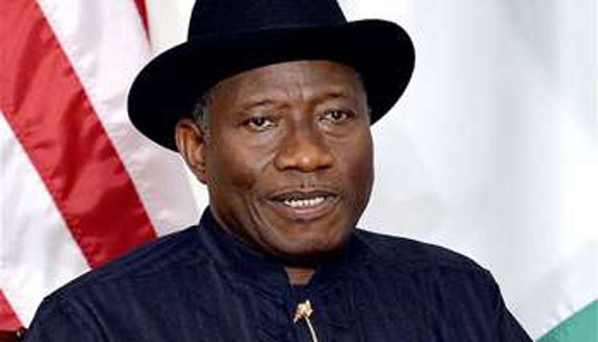 Le président nigérian, Goodluck Jonathan. © AFP