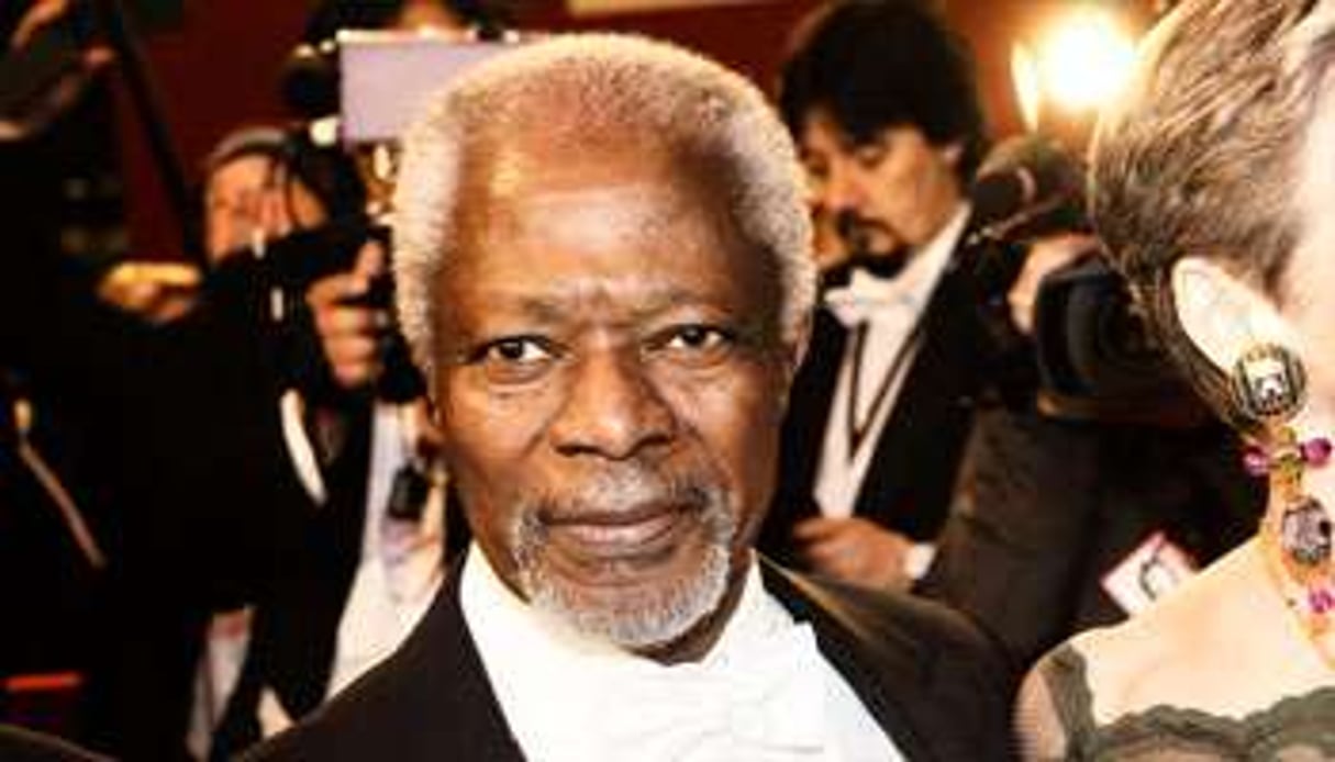 Kofi Annan © Babirad/Sipa
