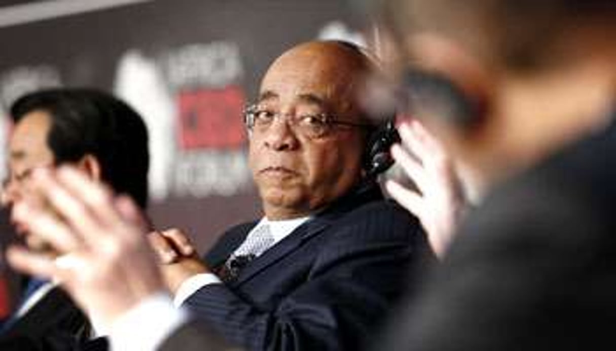 Mo Ibrahim © Bruno Levy The africa CEO forum/J.A.