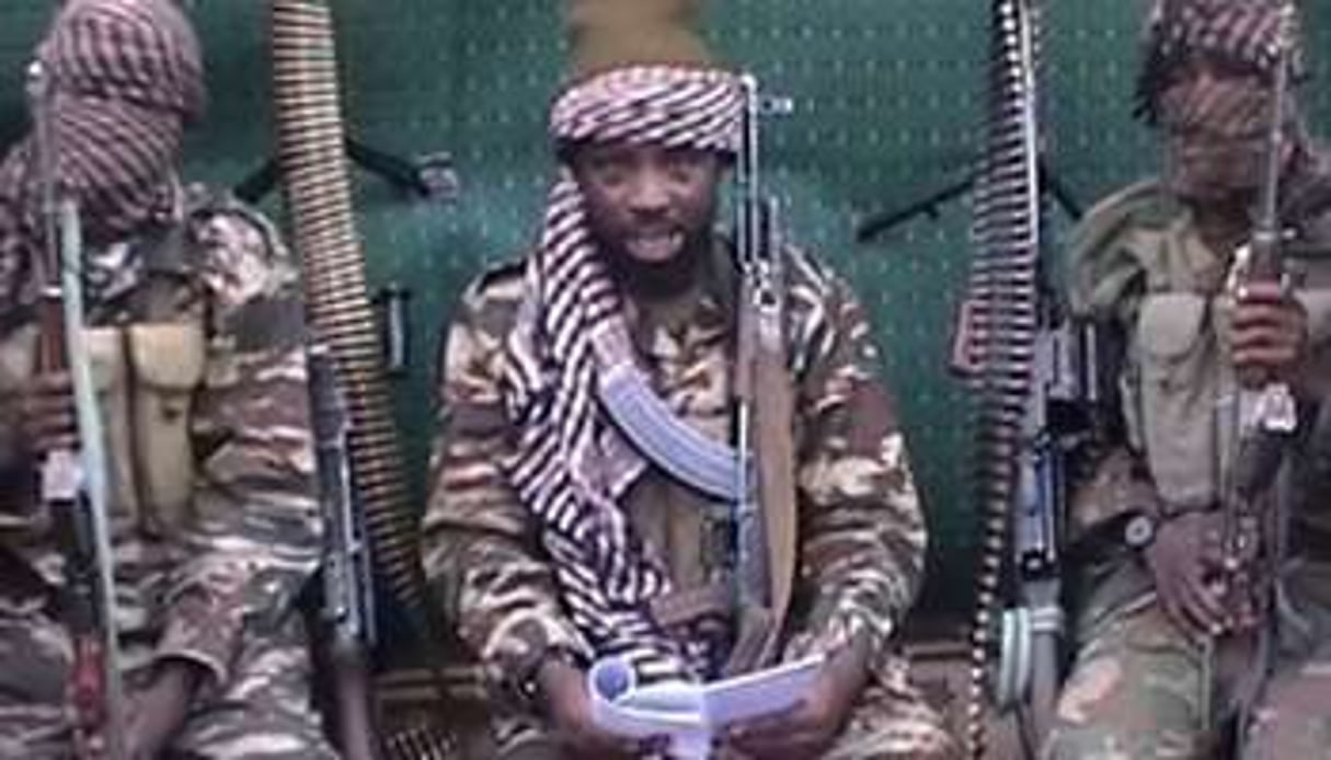 Abubakar Shekau, leader du groupe islamiste Boko Haram. © AFP