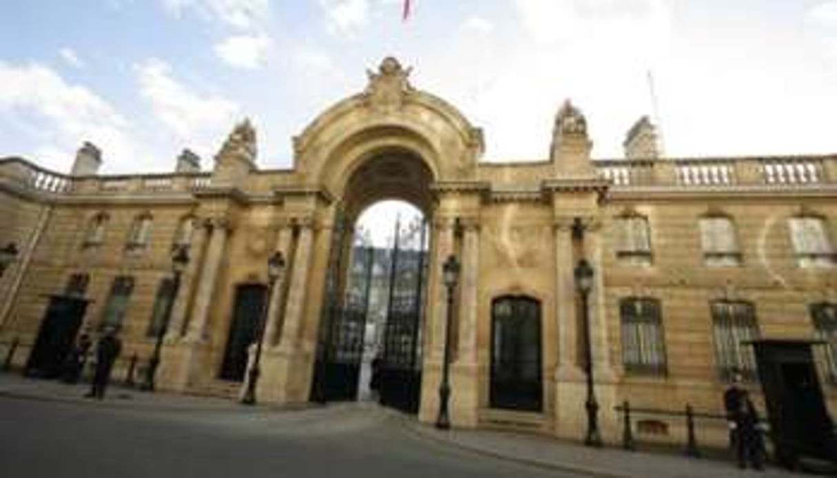 Le palais de l’Élysée, à Paris. © AFP