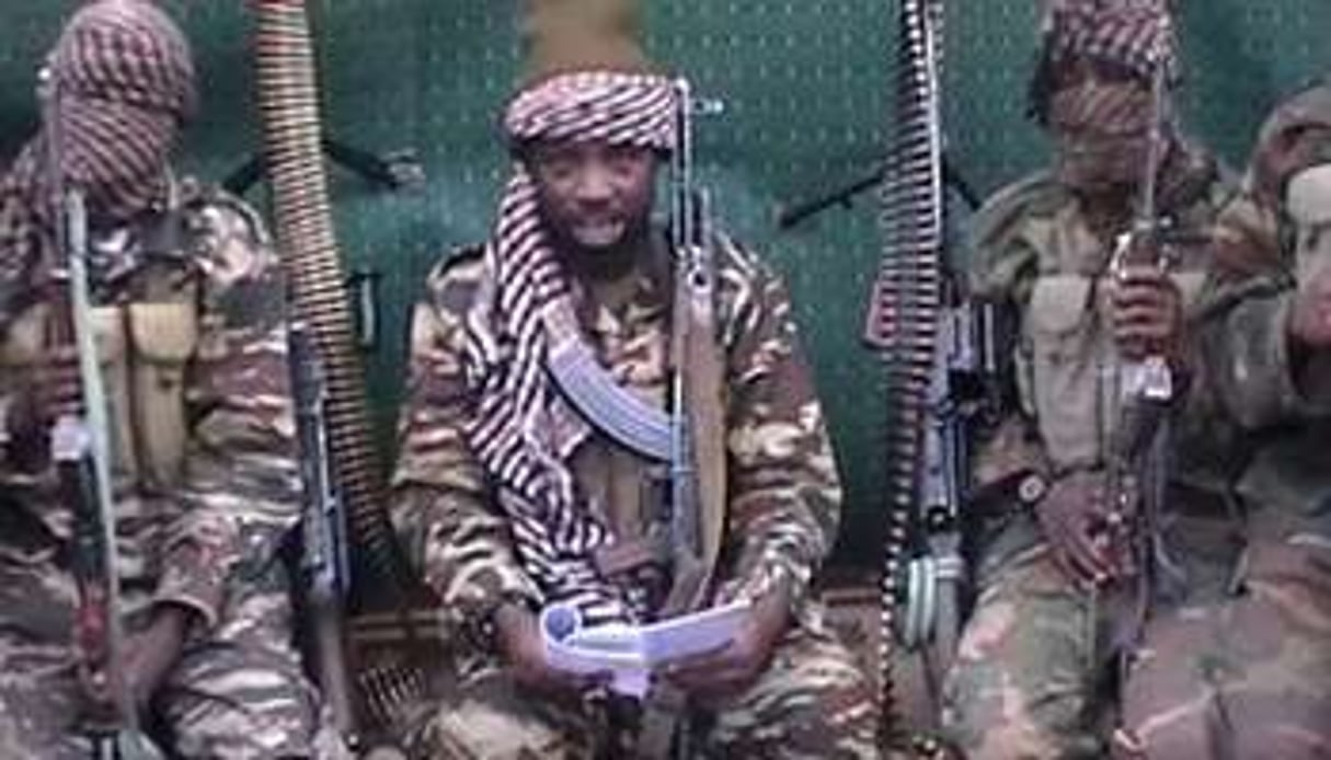 Abubakar Shekau, chef du groupe jihadiste nigérian Boko Haram. © AFP