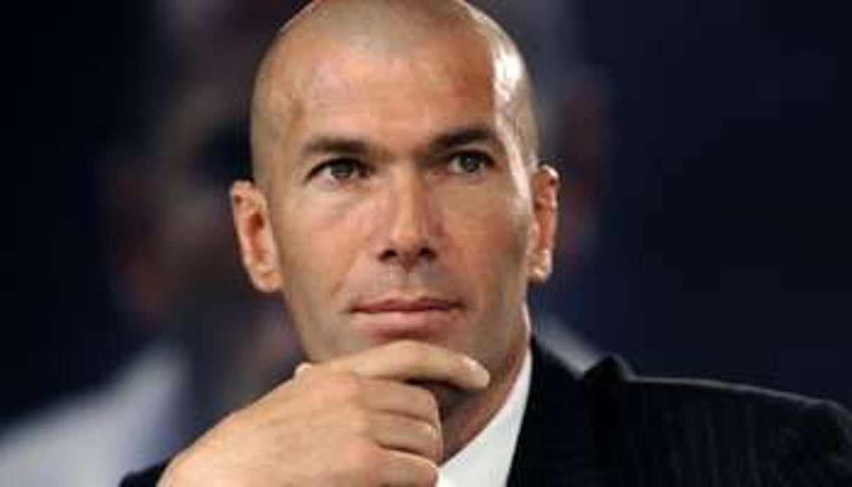L’ancien international Zinedine Zidane. © AFP