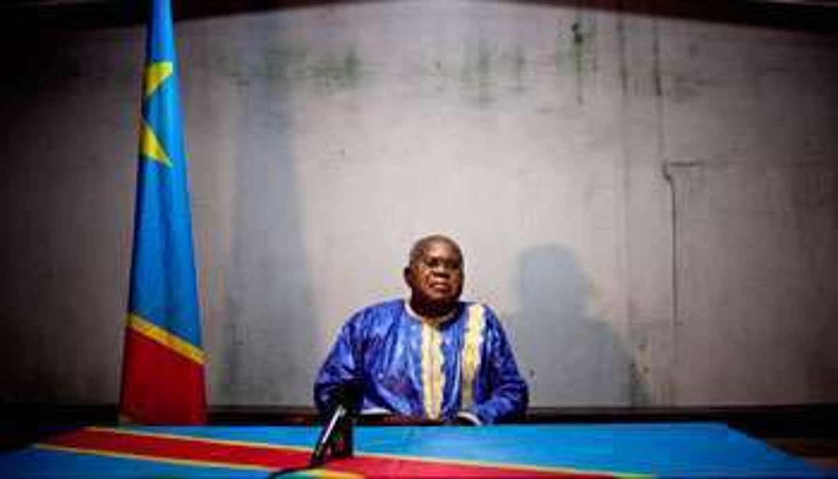 Étienne Tshisekedi, leader de l’UDPS. © AFP