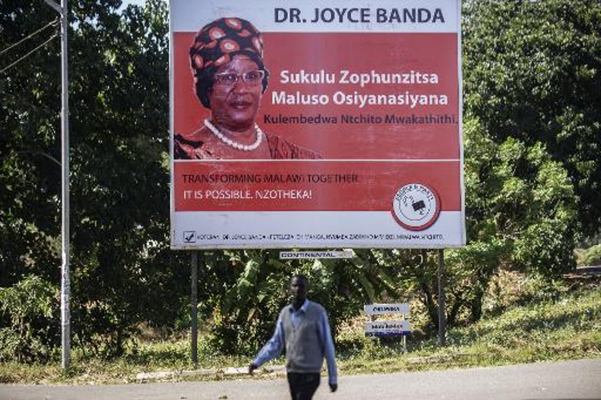 Bataille présidentielle serrée au Malawi mardi © AFP