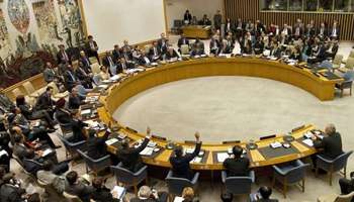 Le Conseil de sécurité des Nations unies, en 2011. © AFP