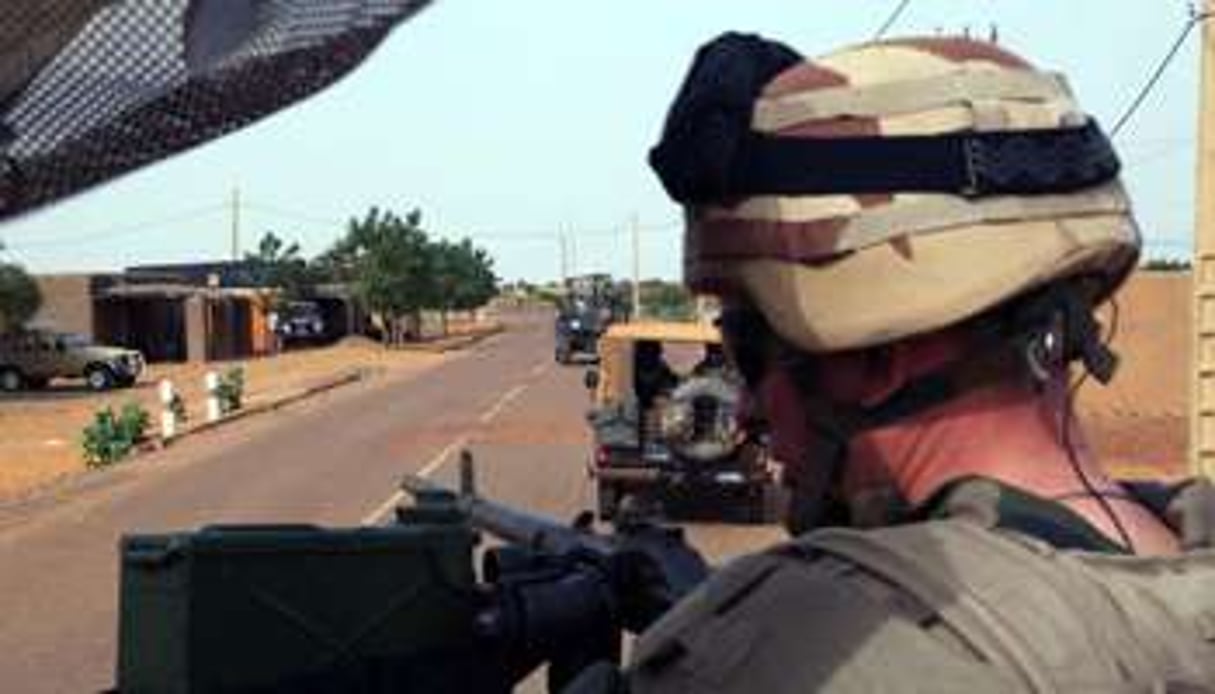 Un soldat de l’opération Serval le 16 octobre 2013 à Gao au Mali. © AFP