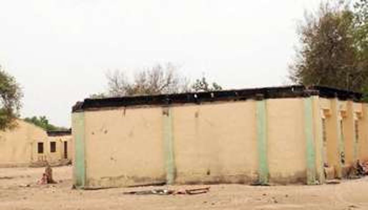 Une école de Chibok au Nigeria, le 21 avril 2014. © AFP