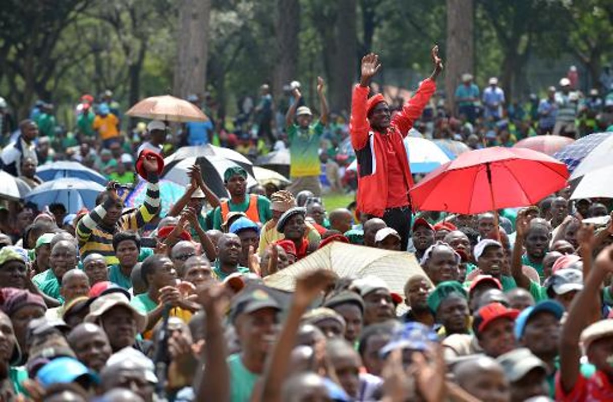 Grève du platine en Afrique du Sud: aucun accord malgré la médiation © AFP