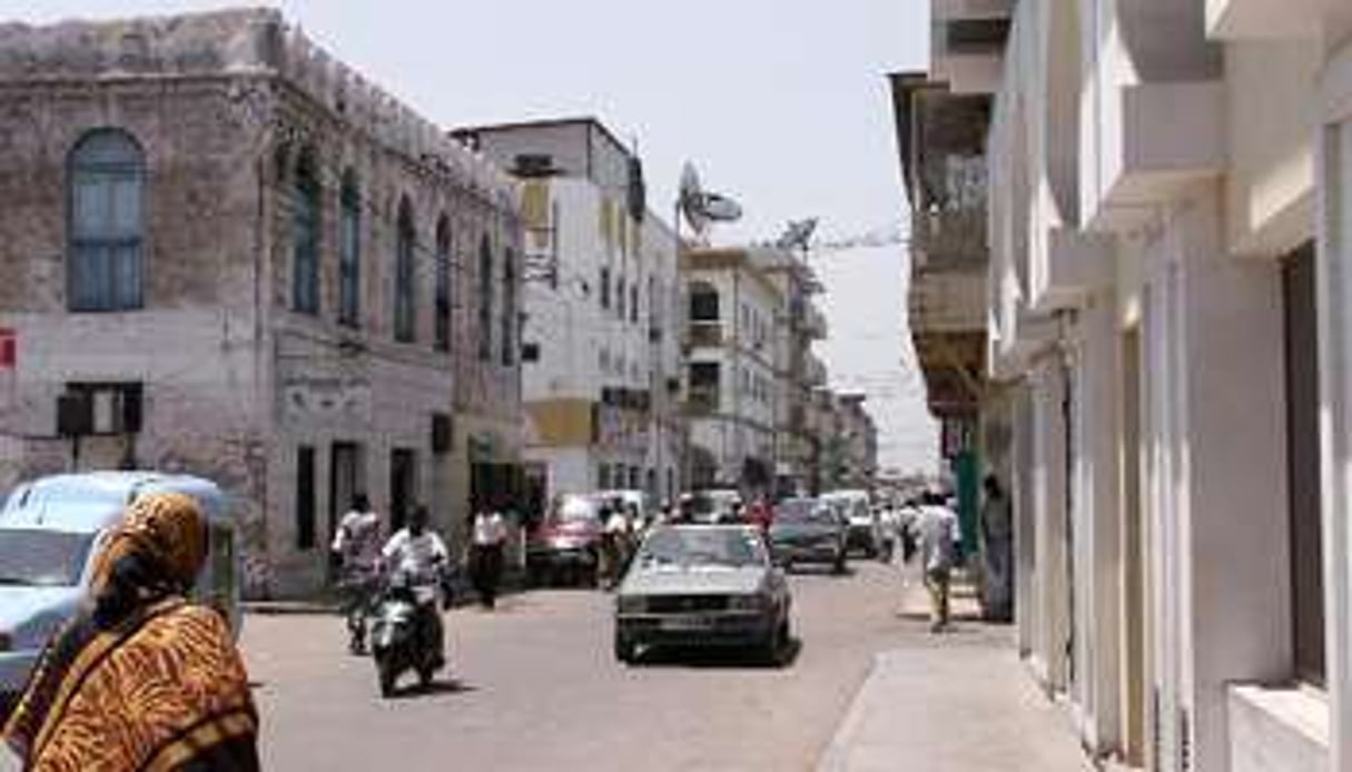 Une rue de Djibouti. © AFP