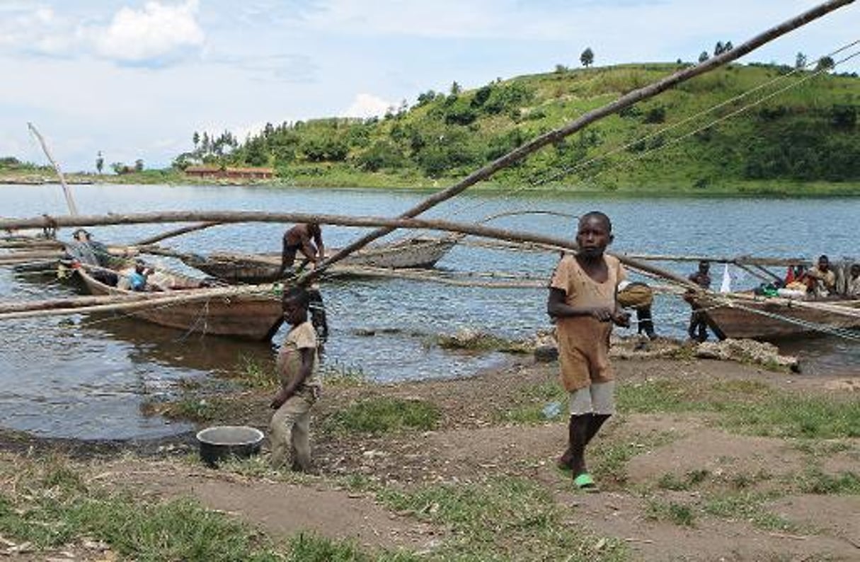 Rwanda: Le méthane mortel du lac Kivu, une future source d’énergie © AFP