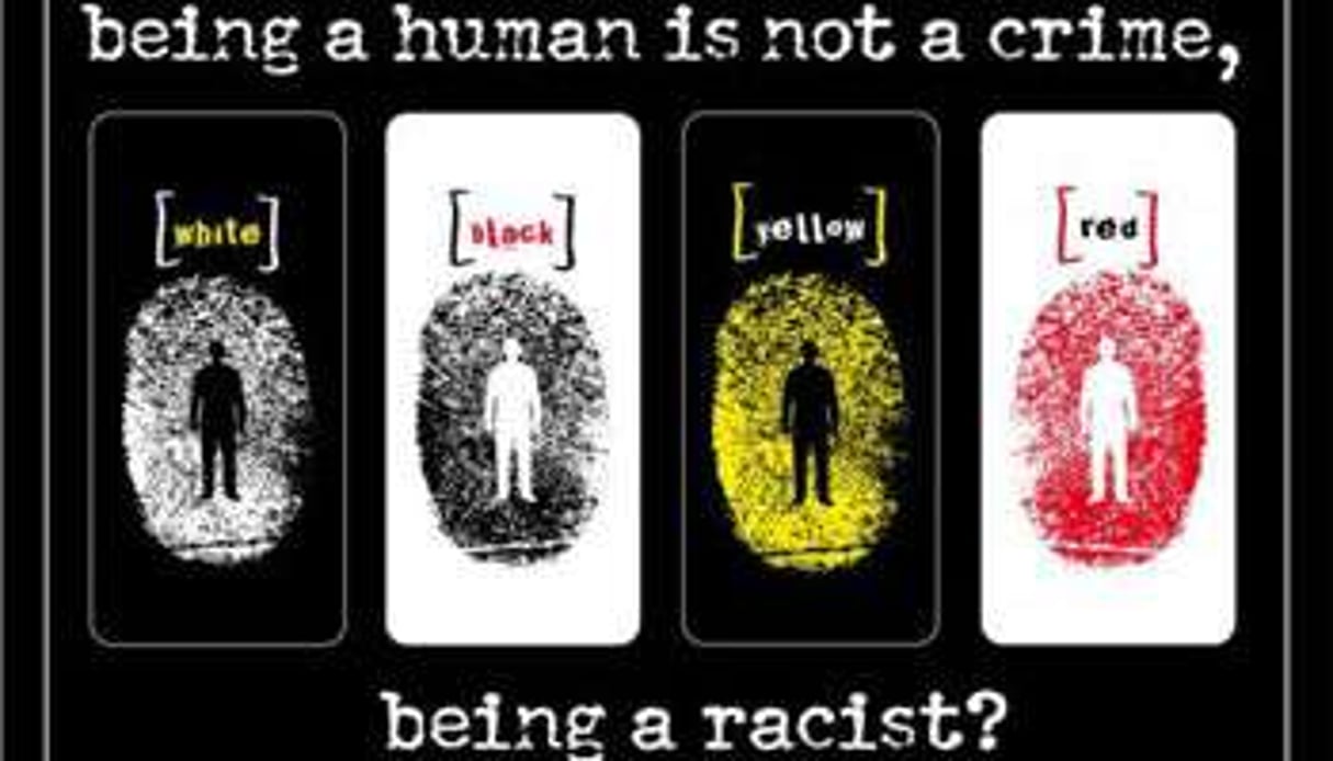 Campagne diffusée sur les réseaux sociaux contre le racisme. © DR