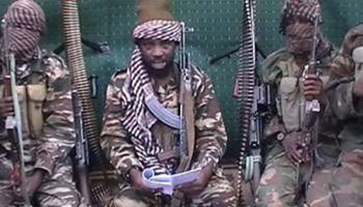Des combattants de Boko Haram. © AFP