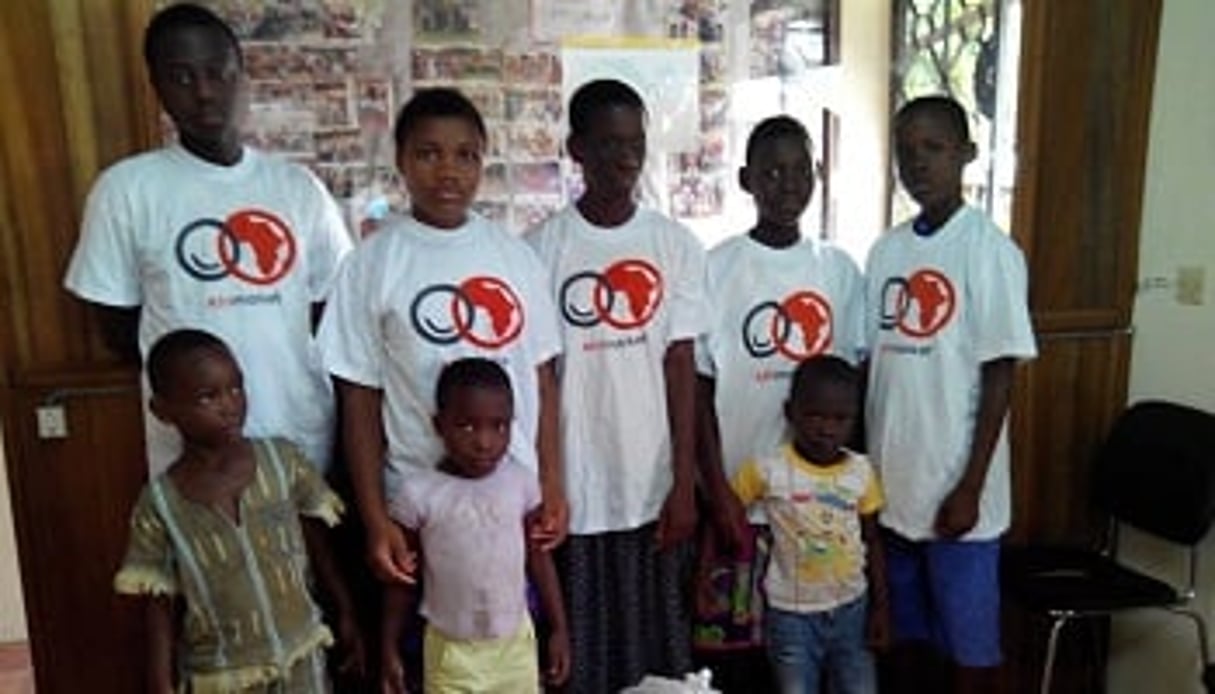 L’orphelinat d’Abobo, à Abidjan, où Afrimarket a réalisé sa première opération de don to goods. © Afrimarket