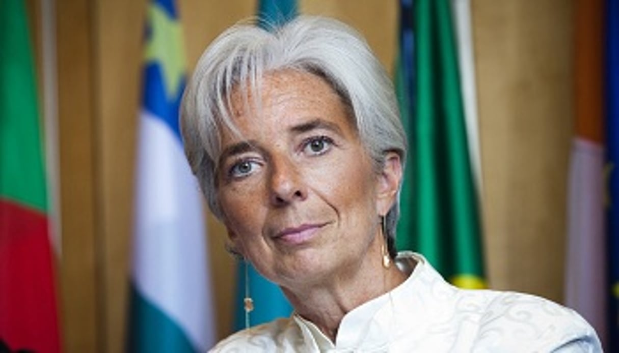 Christine Lagarde, directerice générale du FMI. © Bruno Levy/JA