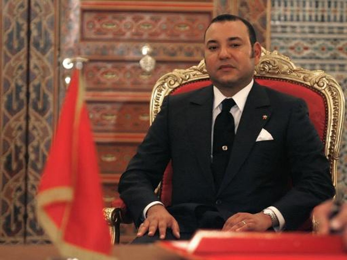 Le roi du Maroc Mohamed VI à Tunis, première visite officielle depuis la révolution © AFP
