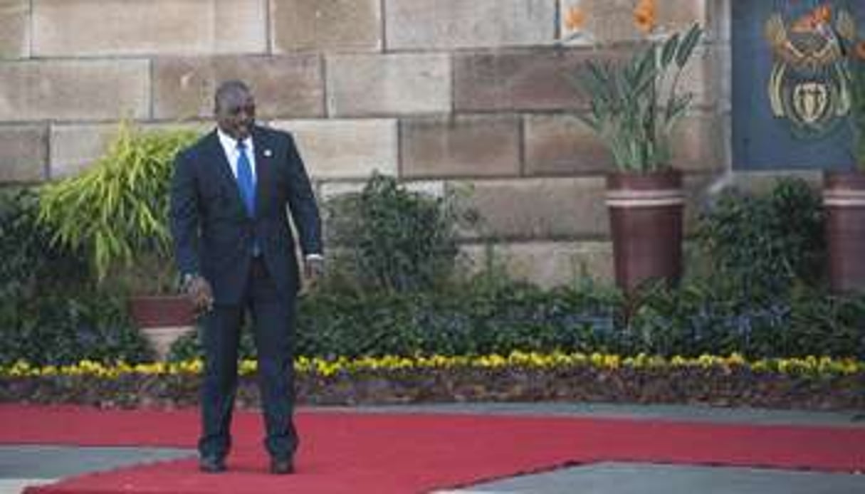 Le président de RDC Joseph Kabila le 24 mai 2014 à Pretoria. © AFP