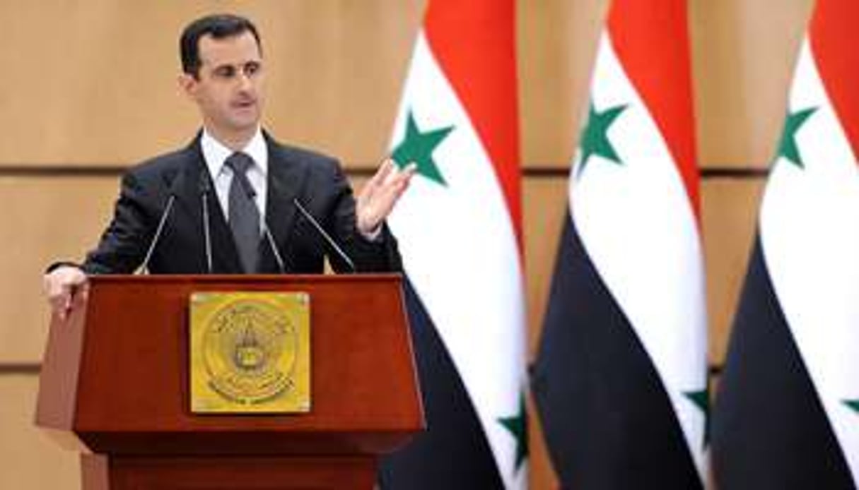 Bachar al-Assad, le président syrien. © AFP