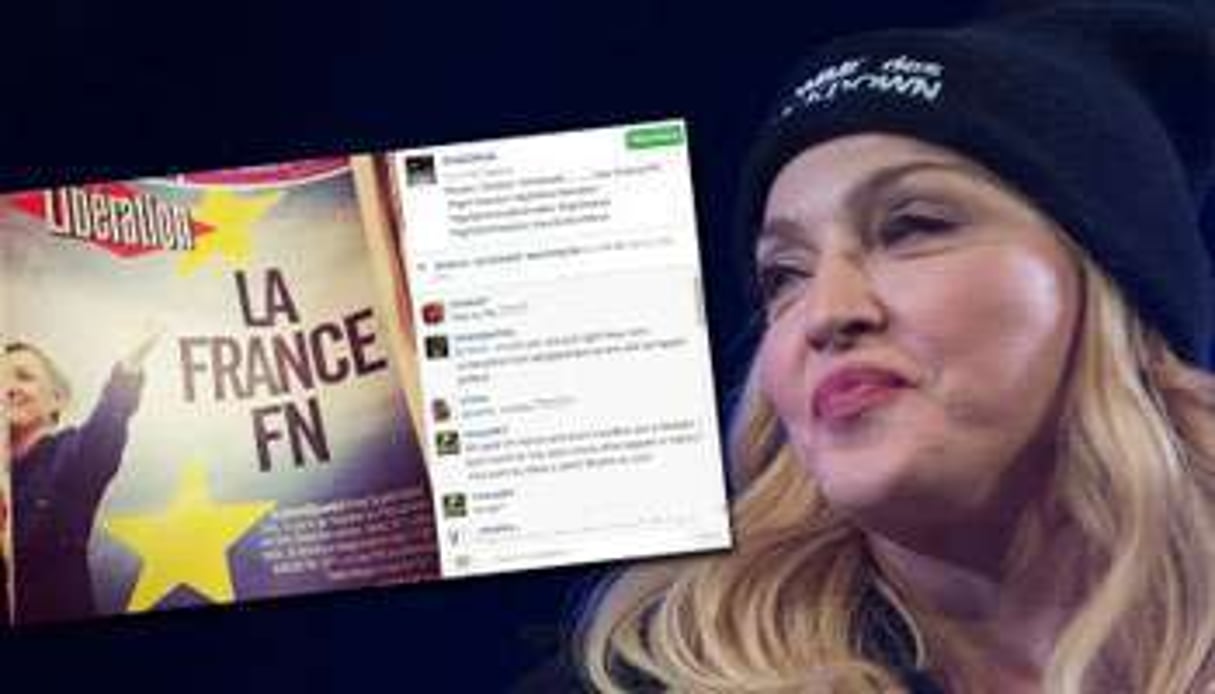 La publication de Madonna sur Instagram. © Reuters/Instagram