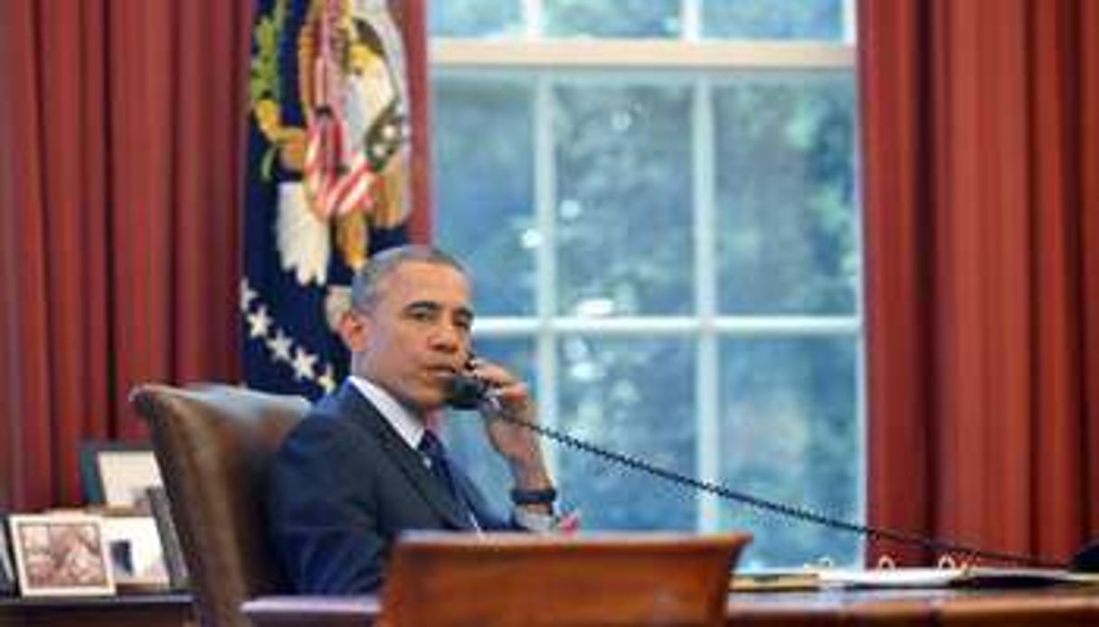 Barack Obama à la maison blanche, le 2 juin 2014. © afp.com