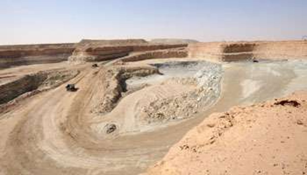 La mine d’extraction d’uranium d’Areva à Arlit, au Niger. © Areva/Taillat Jean-Marie