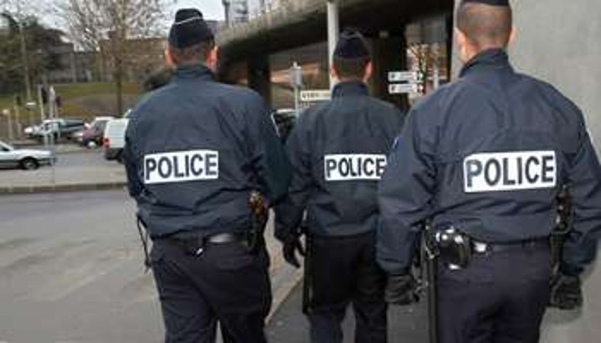 La police française à Evry, en 2013. © AFP