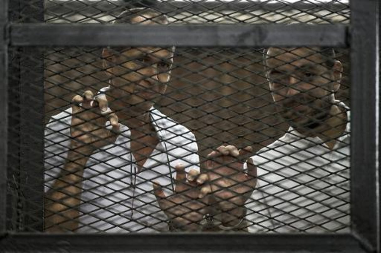 Procès Al-Jazeera en Egypte: « peine maximale » de prison requise © AFP