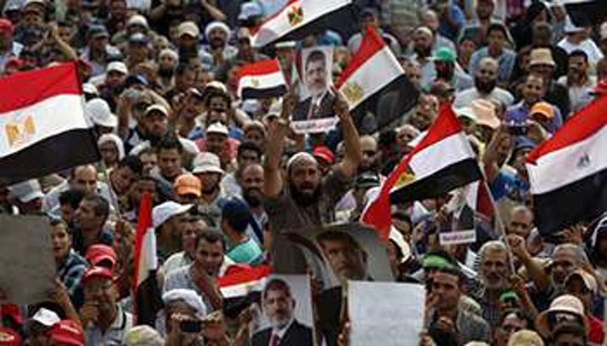 Une manifestation pro-Morsi dans la capitale égyptienne. © AFP