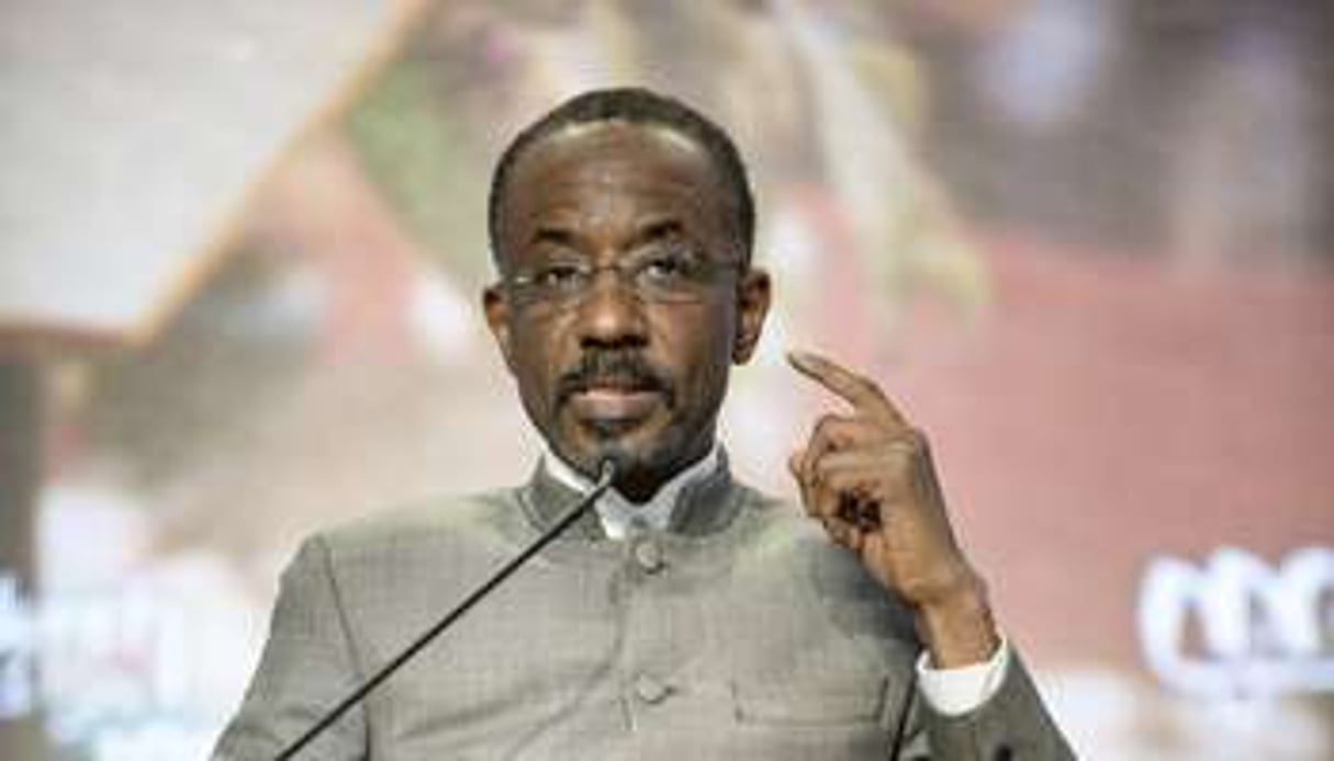 Lamido Sanusi, aux assemblées de la BAD à Marrakech en mai 2013. © Hassan Ouazzani, pour J.A.