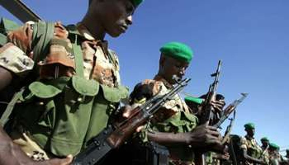 Des soldats de l’armée rwandaise. © AFP