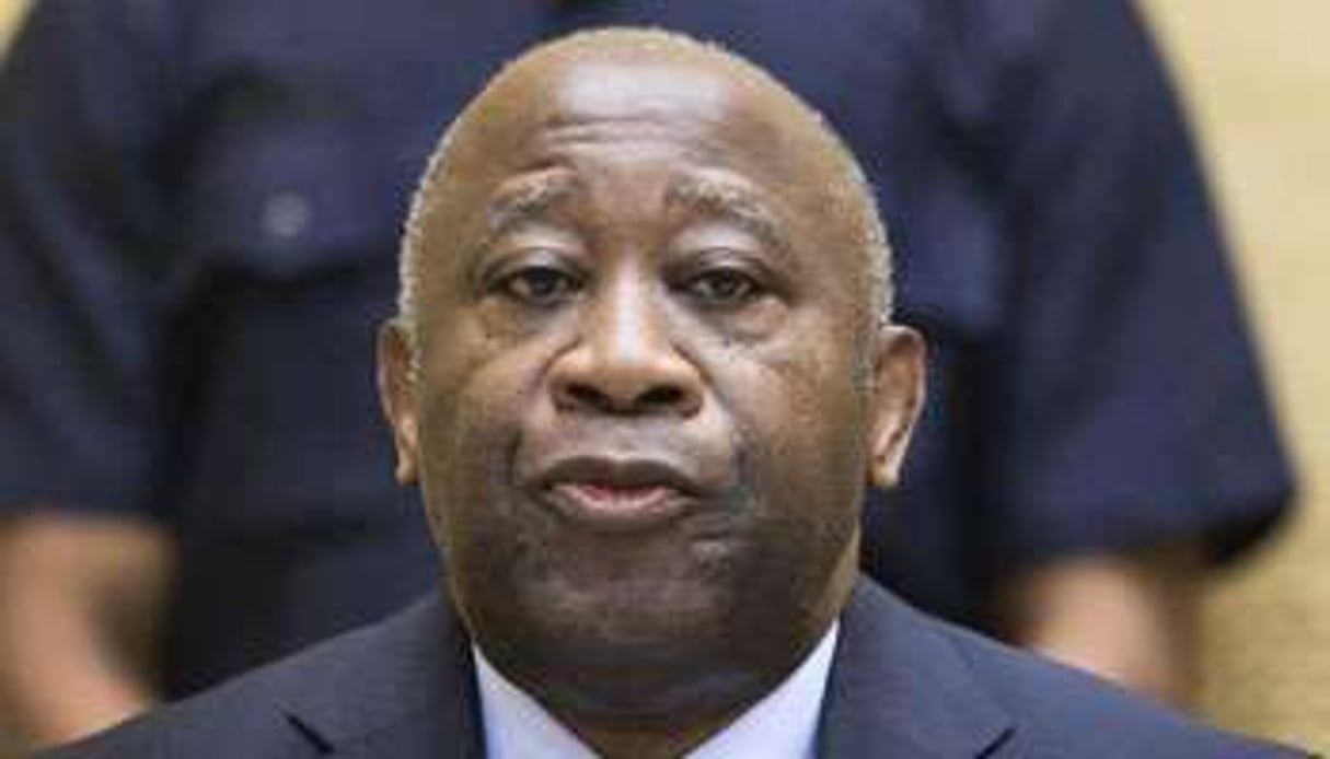 Laurent Gbagbo s’exprime, jeudi 28 février, devant la CPI. © AFP