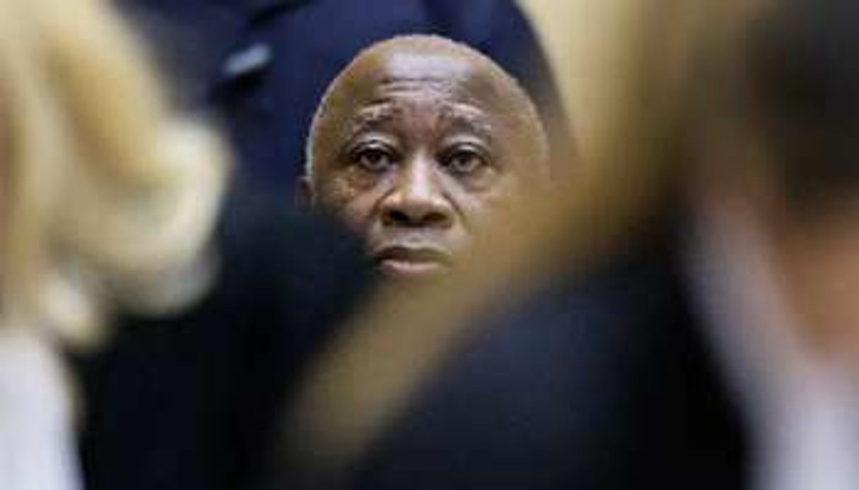 L’ancien président ivoirien Laurent Gbagbo à la CPI, le 19 février 2013. © AFP