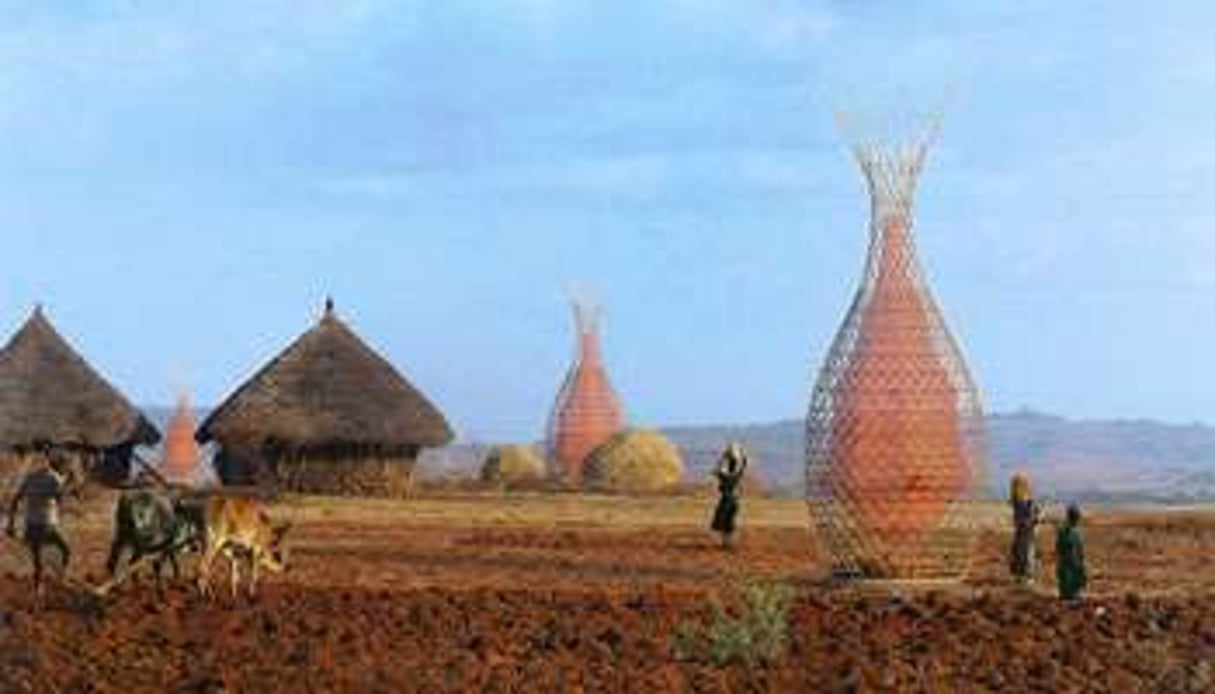 La mise en place du piège à rosée est prévue pour 2015 en Éthiopie. © DR