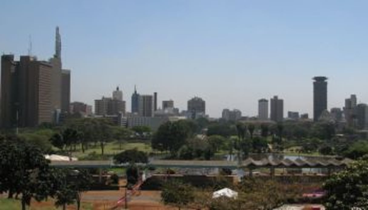 Vue du centre d’affaires de Nairobi, la capitale du Kenya. © Claudette Robinson/Flickr