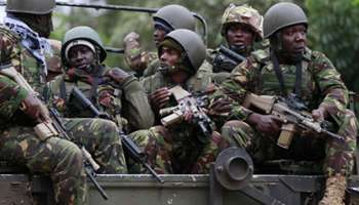 Des soldats kényans à Nairobi, en septembre 2013. © Reuters
