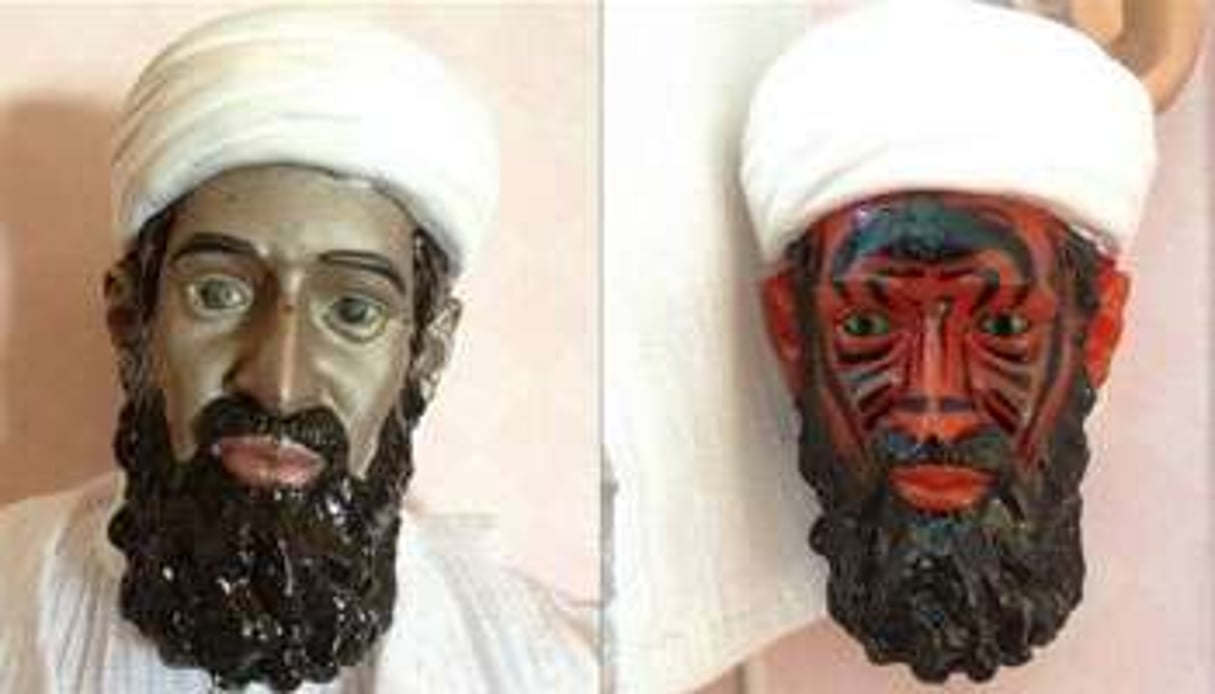 Figurines de Ben Laden imaginées par la CIA. © DR