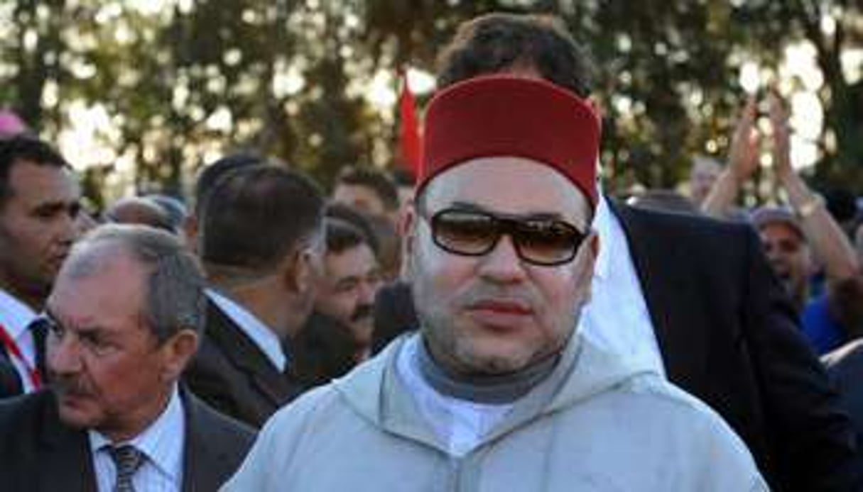 Le roi du Maroc Mohammed VI, le 30 mai 2014. © Fethi Belaid/AFP