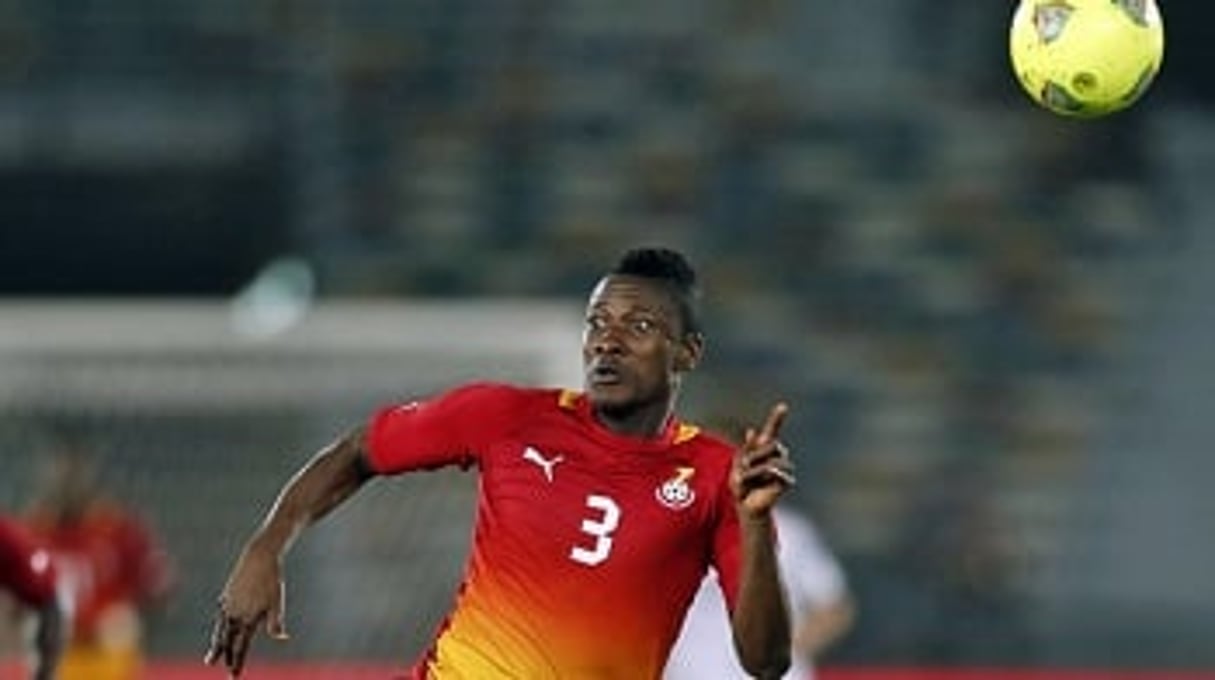 Gyan n’a pas réussi à offrir la victoire à son équipe. © AFP