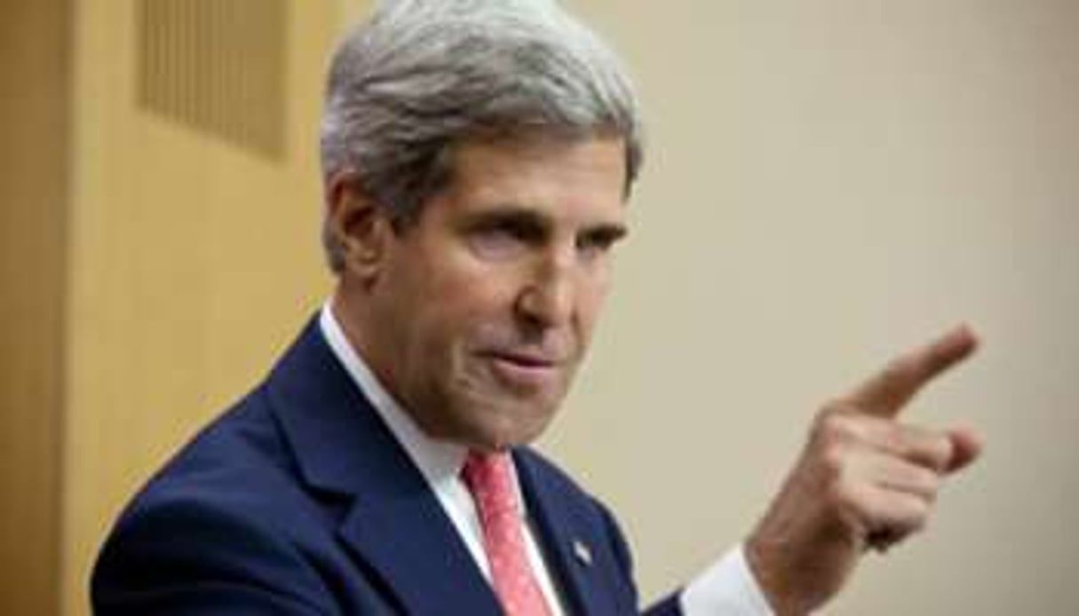 John Kerry, secrétaire d’État américain. © AFP