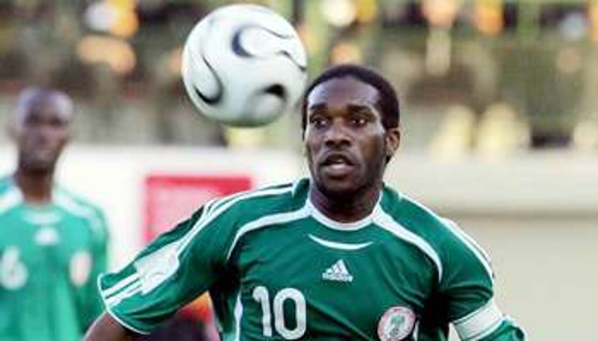 Augustine Okocha, ancien international nigérian. © AFP